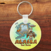 Alaska Sleutelhanger (Voorkant)