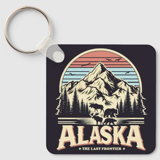 Alaska Sleutelhanger (Voorkant)