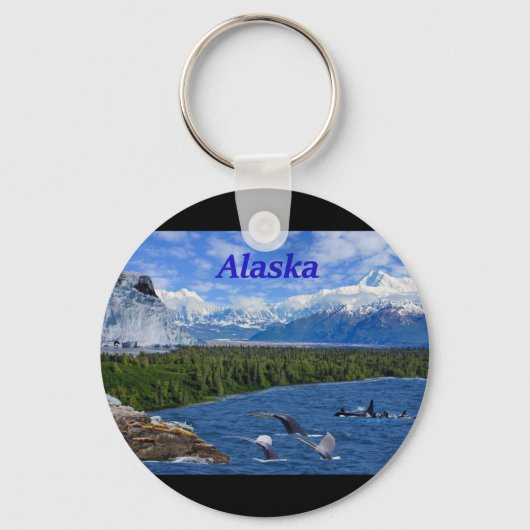 Alaska Sleutelhanger (Voorkant)