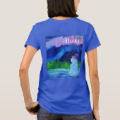 Alaska Sneeuwmannen T-shirt (Achterkant)