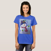 Alaska Sneeuwmannen T-shirt (Voorkant volledig)