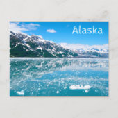 Alaska Snow Glacier Mountain Trip Briefkaart (Voorkant)