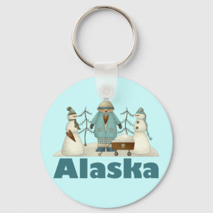 Alaska Snowmen T-shirt Gift Sleutelhanger