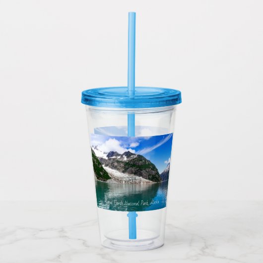 Alaska Souvenir Tumbler Acryl Drinkbeker (Voorkant)