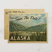 Alaska sparen de Datum  Briefkaarten (Voorkant / Achterkant)