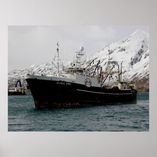 Alaska Spirit, F.C.A. Vissen Trawler Poster (Voorkant)