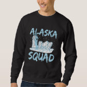 Alaska Squad for an Alaska Sled Dog Rider Trui (Voorkant)