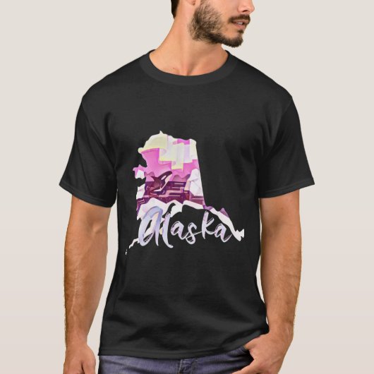 Alaska Staat 4 T-shirt (Voorkant)