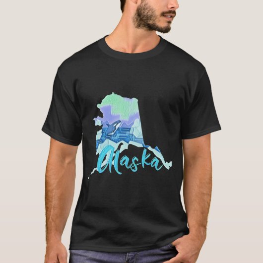 Alaska Staat 5 T-shirt (Voorkant)