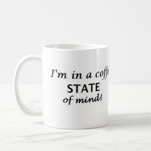 Alaska staatskaart Koffie Mok (Links)