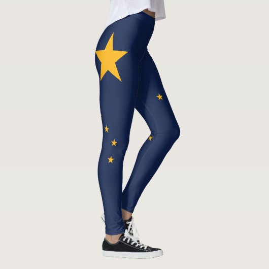 Alaska Staatsvlag Broek Leggings (Rechts)