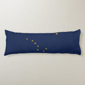 Alaska Staatsvlag Lichaamskussen (Voorkant)