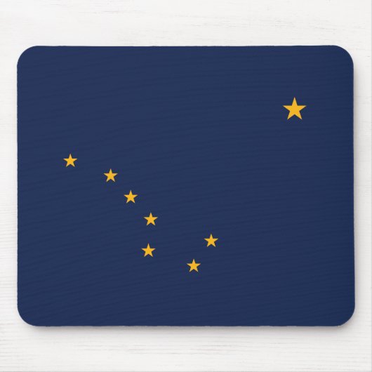 Alaska Staatsvlag Muismat (Voorkant)