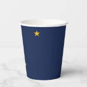 Alaska Staatsvlag Papieren Bekers (Achterkant)