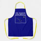 Alaska Staatsvlag Schort (Voorkant)