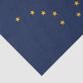 Alaska Staatsvlag Tissuepapier (Detail)