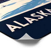 Alaska State Bird - Willow Ptarmigan Vintage Poster (Hoek)