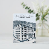 Alaska State Capitol in juni 1930  Briefkaart (Staand voorkant)