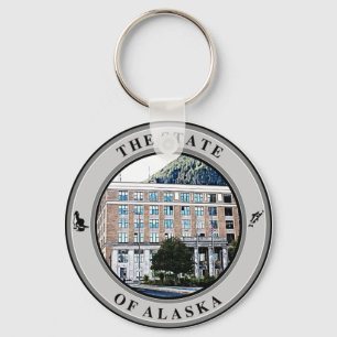 Alaska State Capitol Sleutelhanger