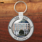 Alaska State Capitol Sleutelhanger (Voorkant)