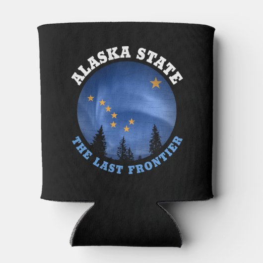 ALASKA STATE FLAG BLIKJESKOELER (Achterkant)