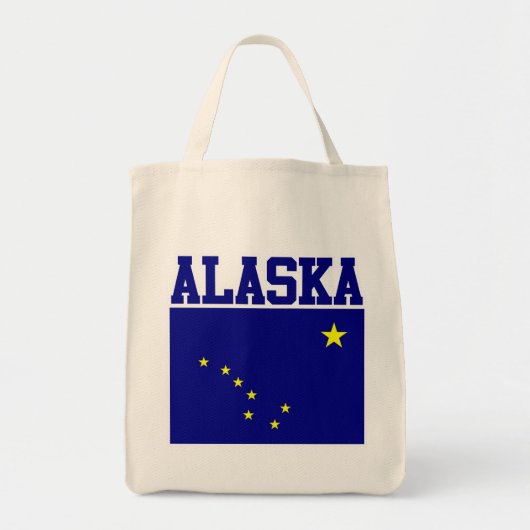 Alaska State Flag Canvas tas (Voorkant)