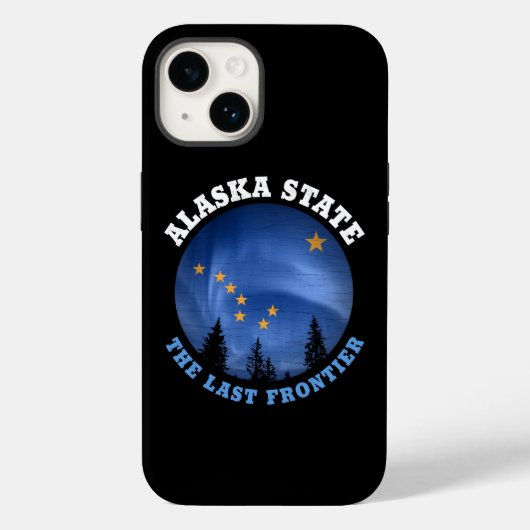 ALASKA STATE FLAG Case-Mate iPhone CASE (Achterkant)