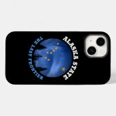 ALASKA STATE FLAG Case-Mate iPhone CASE (Achterkant (horizontaal))