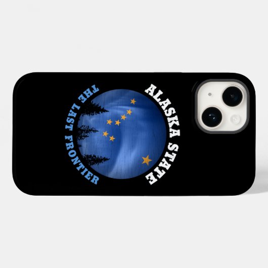 ALASKA STATE FLAG Case-Mate iPhone CASE (Achterkant (horizontaal))