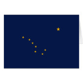 Alaska State Flag Design (Voorkant Horizontaal)