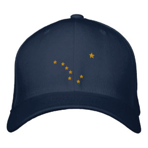 Alaska State Flag Design borduurwerk Pet
