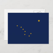 Alaska State Flag Design Briefkaart (Voorkant / Achterkant)