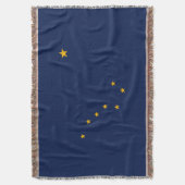 Alaska State Flag Design Decor Deken (Voorkant Verticaal)