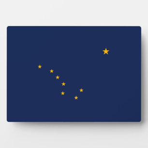 Alaska State Flag Design Fotoplaat