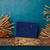 Alaska State Flag Design Fotoplaat (Zijkant)