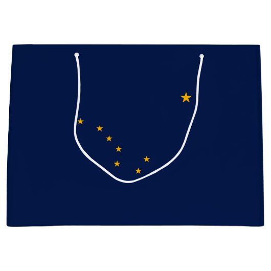 Alaska State Flag Design Groot Cadeauzakje (Voorkant)