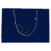 Alaska State Flag Design Groot Cadeauzakje (Achterkant)