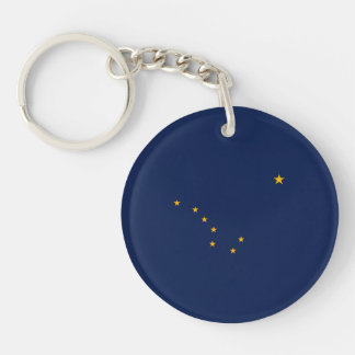 Alaska State Flag Design Sleutelhanger