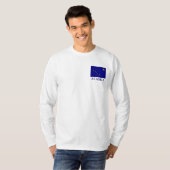 Alaska State Flag mannen Long Sleeve T-shirt (Voorkant volledig)