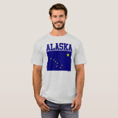 Alaska State Flag T-shirt (Voorkant volledig)