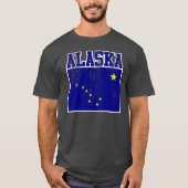 Alaska State Flag T-shirt (noodlijdend) (Voorkant)