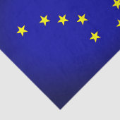 Alaska State Flag Tissue Paper Tissuepapier (Detail)