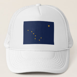 Alaska State Flag Trucker Hat Trucker Pet
