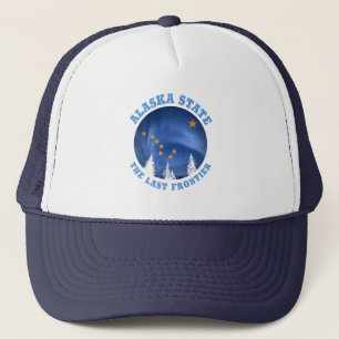 ALASKA STATE FLAG TRUCKER PET