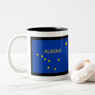 Alaska State Flag Two Tone Mok van Janz