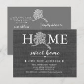 Alaska State Moving Announcement Post Kaart (Voorkant / Achterkant)