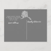 Alaska State Moving Announcement Post Kaart (Achterkant)