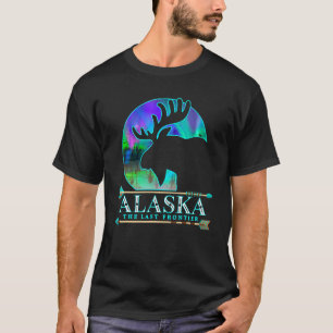 Alaska State Pride Alaska Northern Lights Alaskan T-shirt