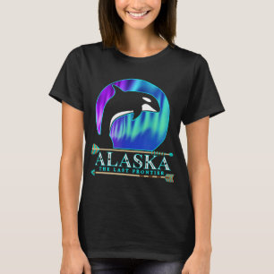 Alaska State Pride Alaska Northern Lights Alaskan T-shirt