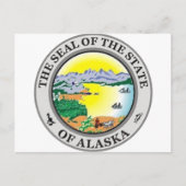 Alaska State Seal Briefkaart (Voorkant)